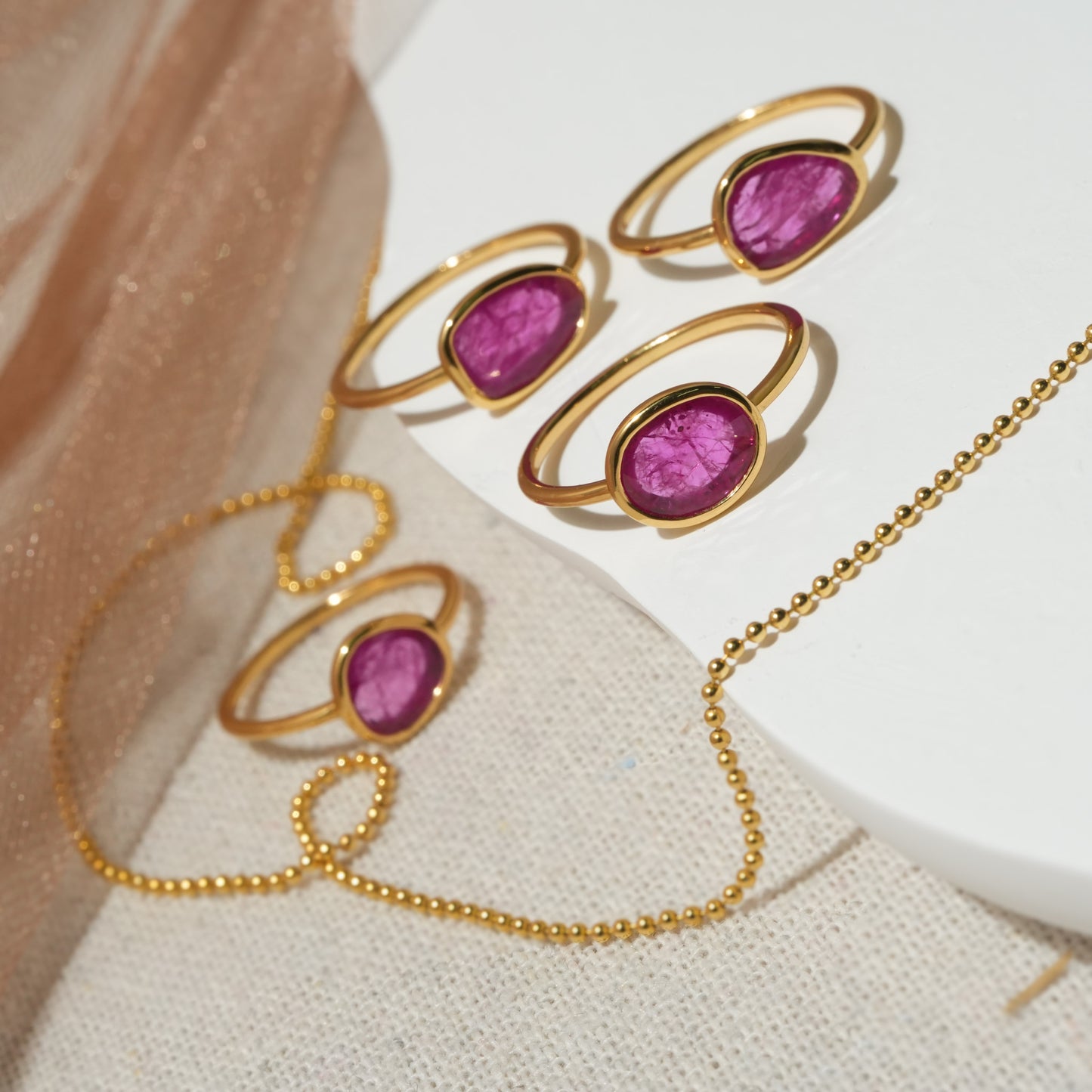 airhachi3ns様 251211 ルビー SV925 K18GP 11号