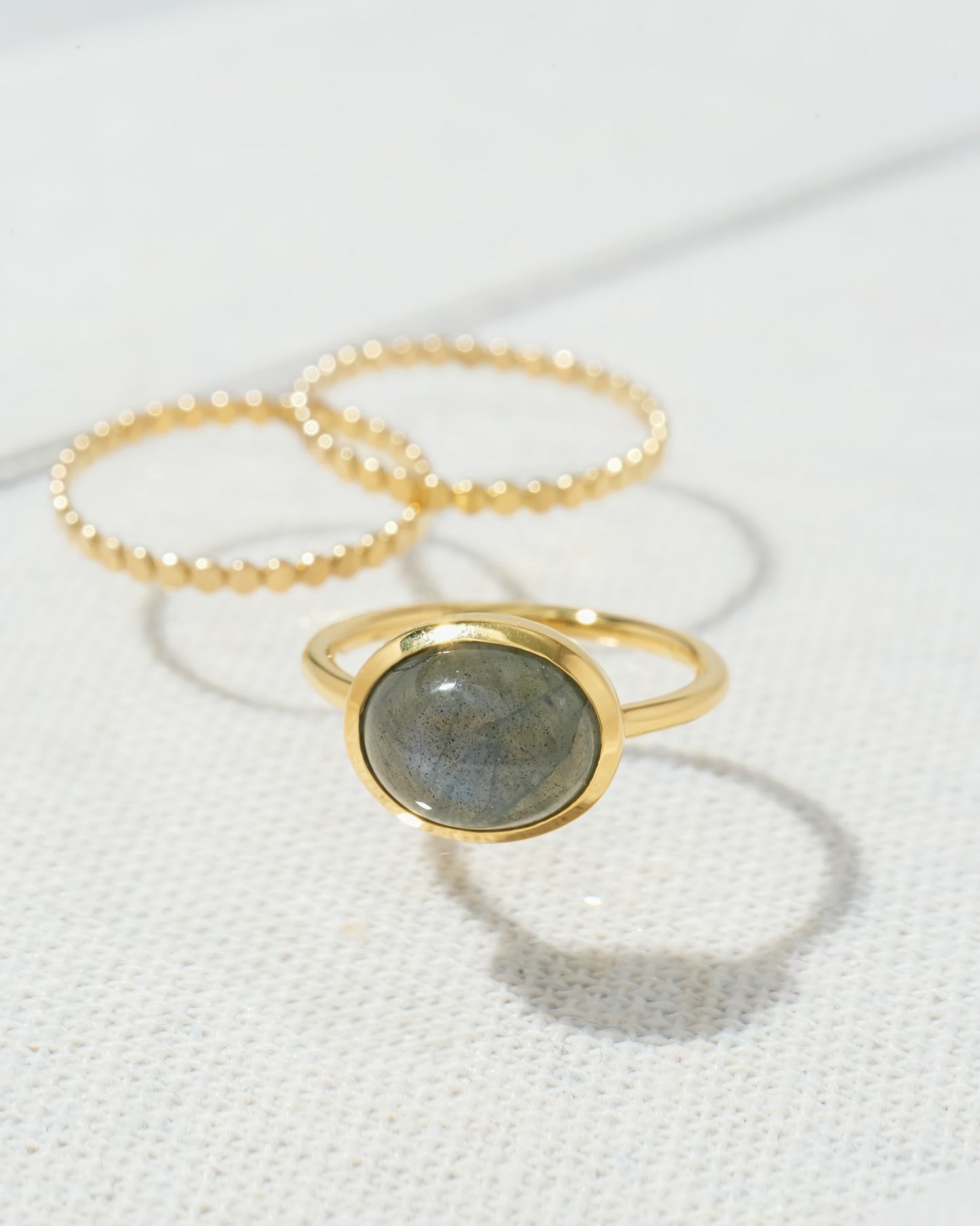 kohakuneco様 250629 ラブラドライト SV925 K18GP 9号