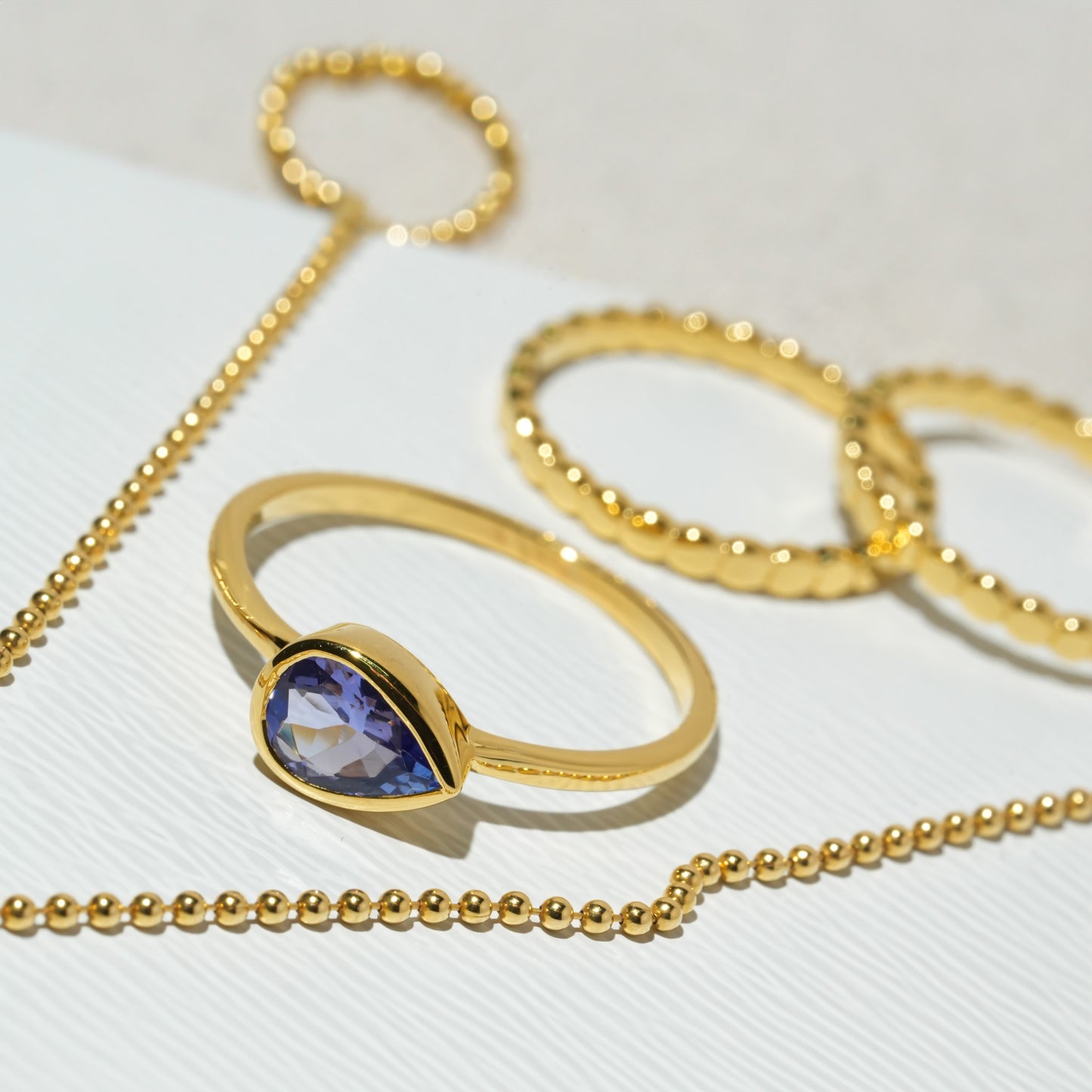 shibanon1218様 251204 タンザナイト SV925 K18GP 16.3号