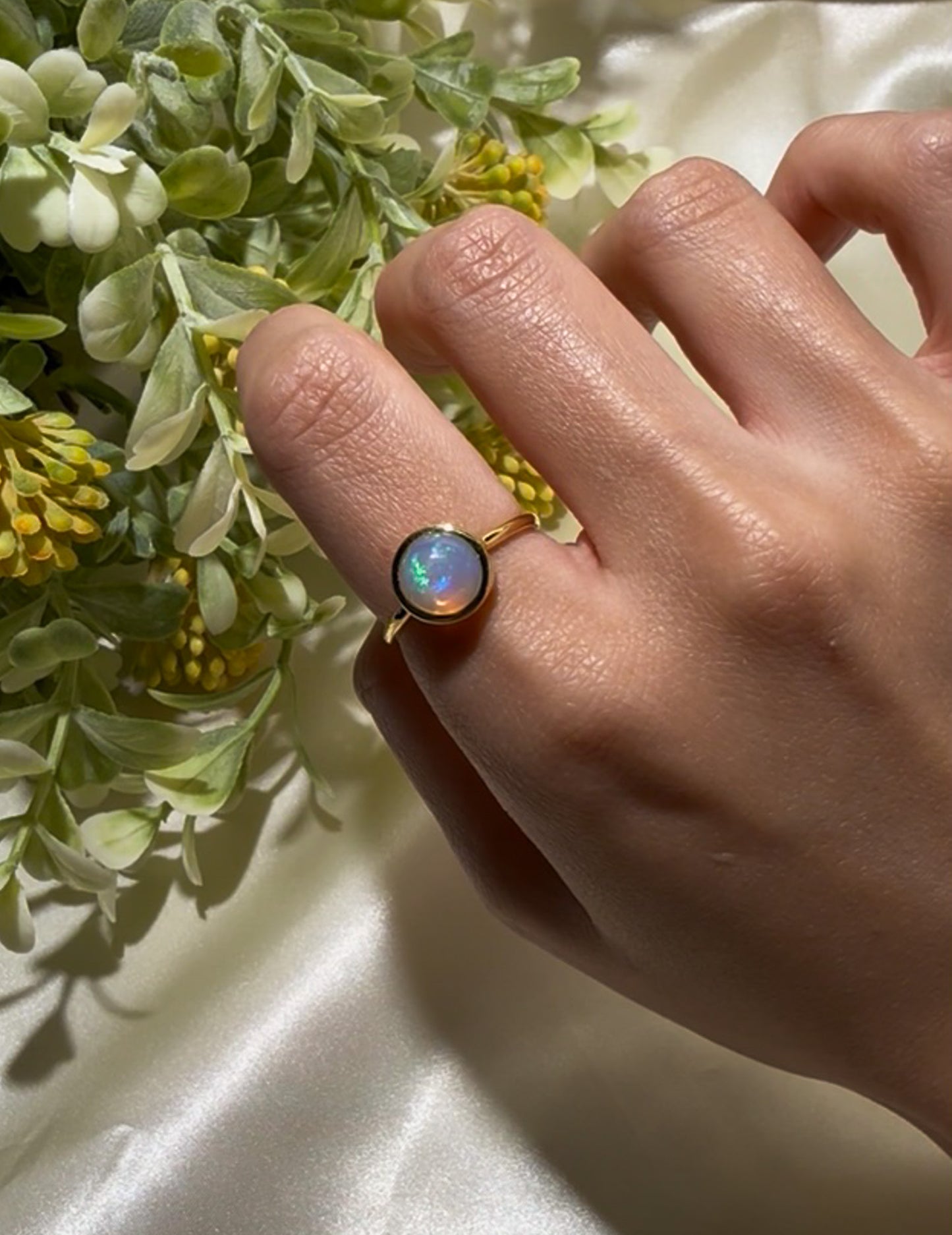 【ストーリー販売ご購入者様専用】shibanon1218様 251208 オパール SV925 K18GP 14.3号