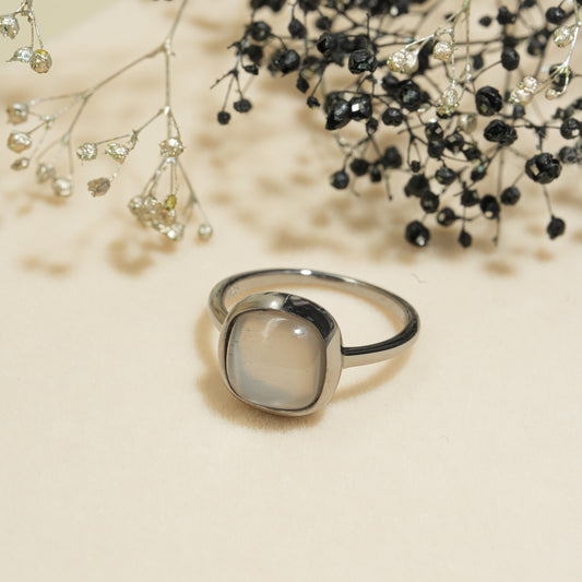 【グレームーンストーン】 スクエアカボション RG SV925 BLRP #BLRGM00000