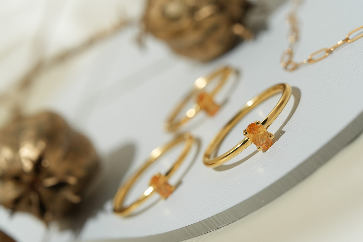 milkyway_ao様 251211 スペサルティンガーネット SV925 K18GP 15号