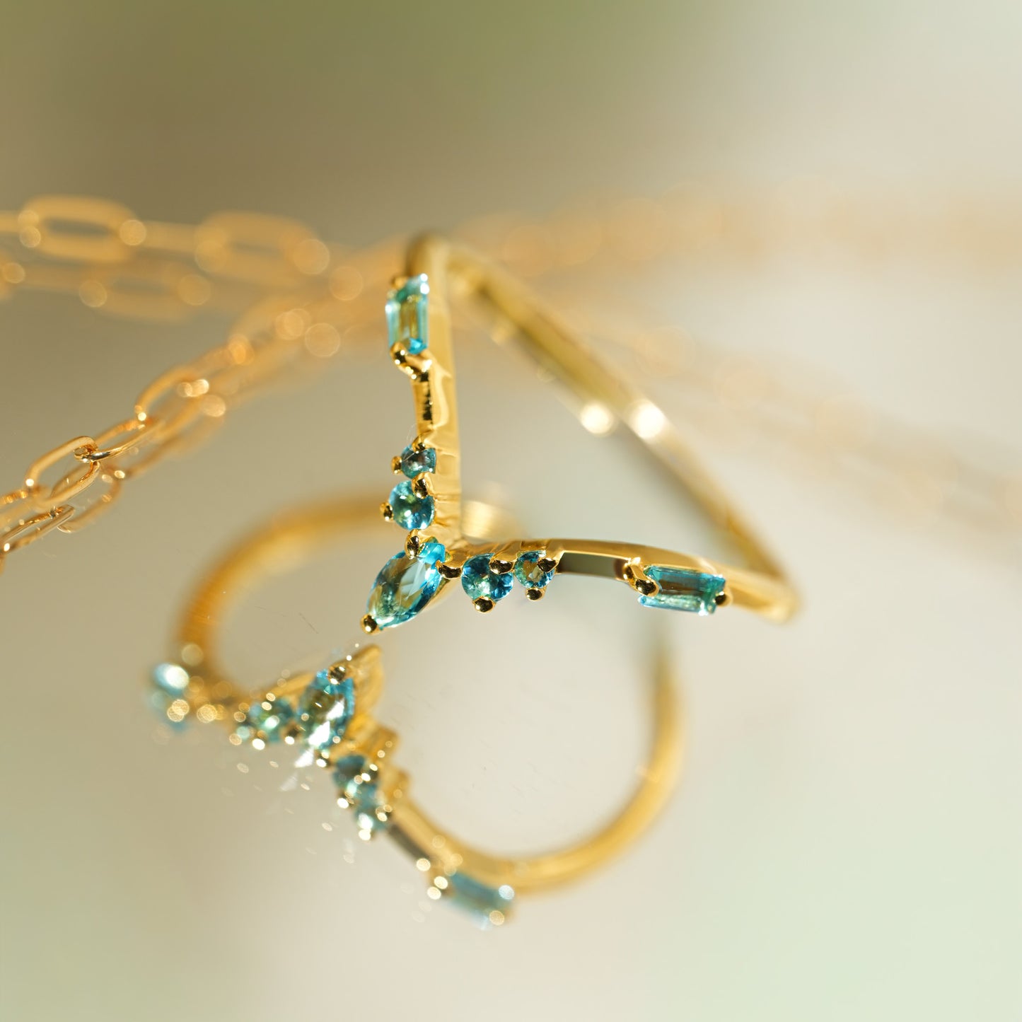 airhachi3ns様 251202 スイスブルー SV925 K18GP 11.5号