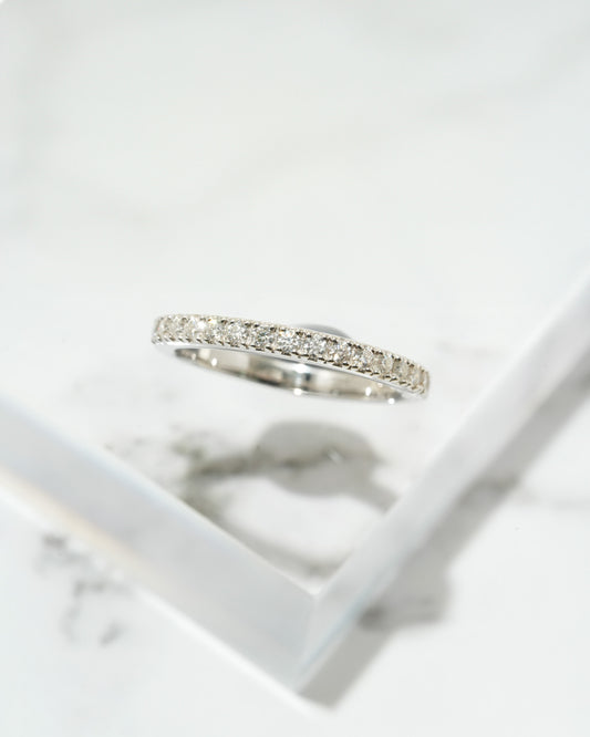 【モアサナイト】SV925 RP Box Eternity Ring