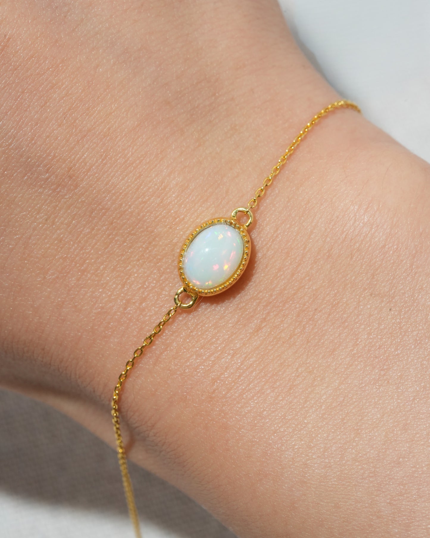 dokierina様 251019 オパール SV925 K18GP ブレスレット