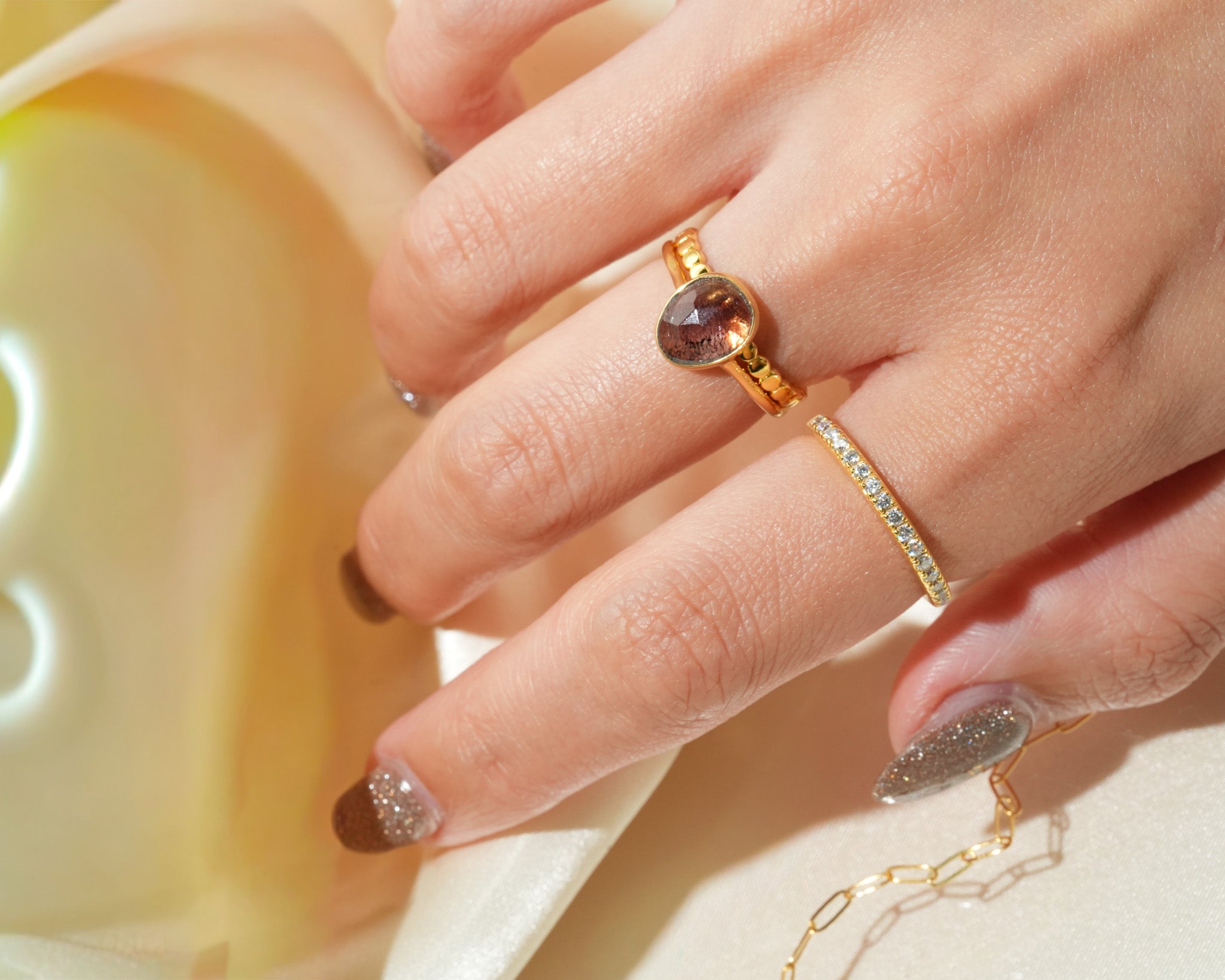 シンプルリング】SV925 K18GP No.1 – emit